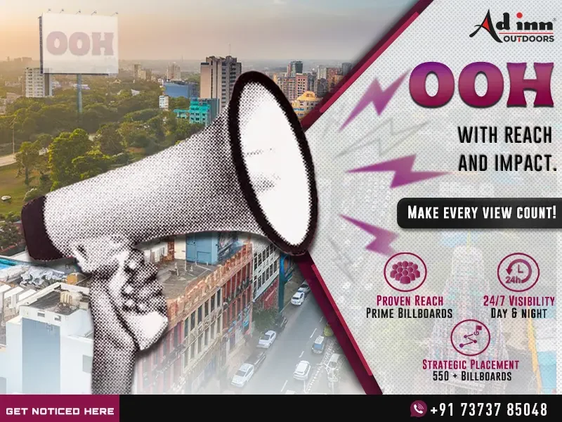 OOH Outdoor Advertising.